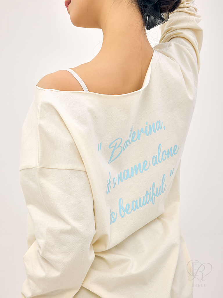 ERELL_Slogan T（スローガンロングティー）
