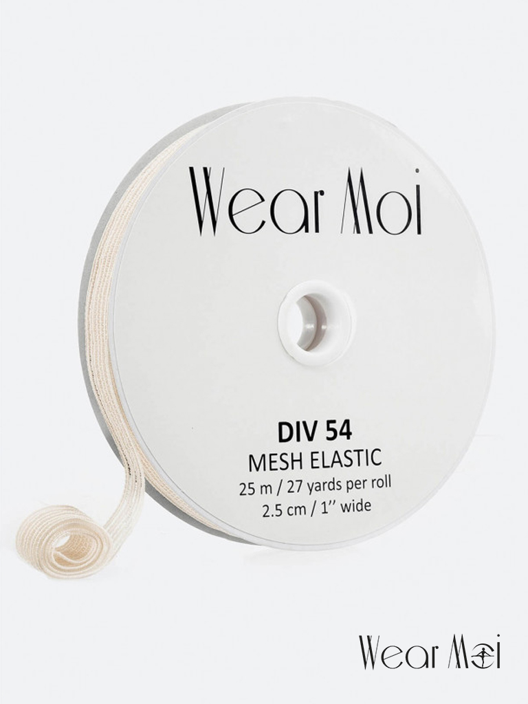 Wearmoi_DIV54 Mesh Elastic Roll（メッシュイレスティックリボンロール）