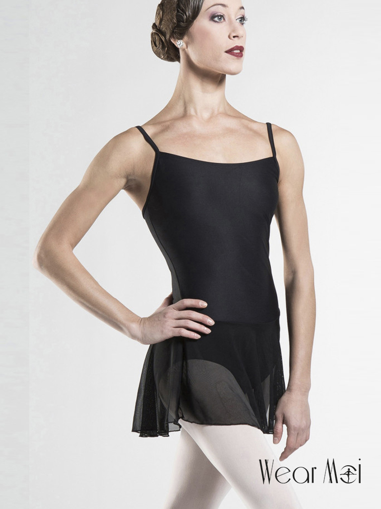 Wearmoi_Bagatelle Leotard（バガテル - スカート一体型）_Black